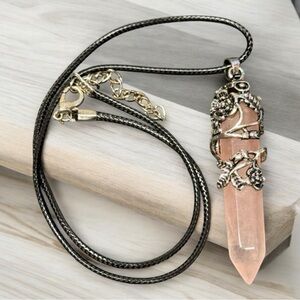 🟢Rose Quartz Necklace